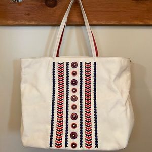 Leather Tory Burch bag